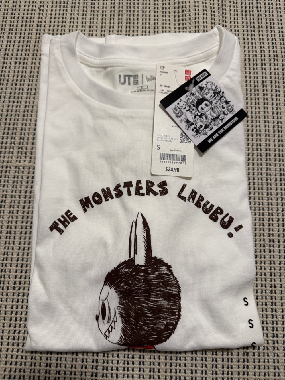 Uniqlo Women The Monsters Labubu T-Shirt